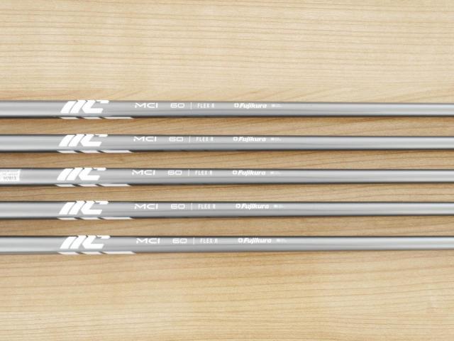 Iron set : Other Brand : ชุดเหล็ก Fujimoto FG-101CB Forged (นุ่ม แน่นมากๆๆ หายาก High End สุดๆ) มีเหล็ก 6-Pw (5 ชิ้น) ก้านกราไฟต์ Fujikura MCI 60 Flex R