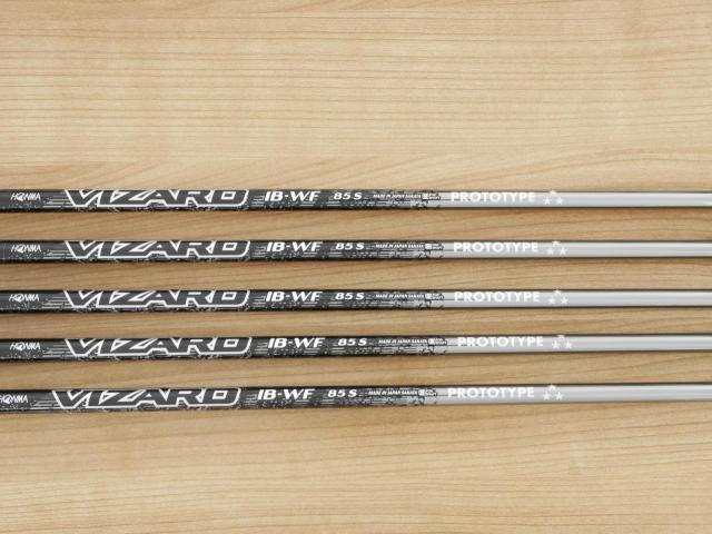 Iron set : Honma : **ก้าน 3 ดาว** ชุดเหล็ก Honma Beres NX (รุ่นปี 2023) มีเหล็ก 7-11 (5 ชิ้น) ก้านกราไฟต์ Honma Vizard IB-WF 85 Flex S (3 ดาว)