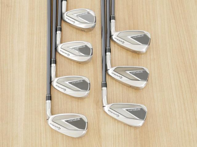 Iron set : Taylormade : ชุดเหล็ก Taylormade Stealth (ออกปี 2022 Japan Spec.) มีเหล็ก 6-Pw,Aw,Sw (7 ชิ้น) ก้านกราไฟต์ Mitsubishi Tensei TM60 Flex R