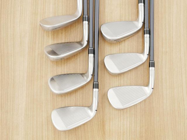 Iron set : Taylormade : ชุดเหล็ก Taylormade Stealth (ออกปี 2022 Japan Spec.) มีเหล็ก 6-Pw,Aw,Sw (7 ชิ้น) ก้านกราไฟต์ Mitsubishi Tensei TM60 Flex R