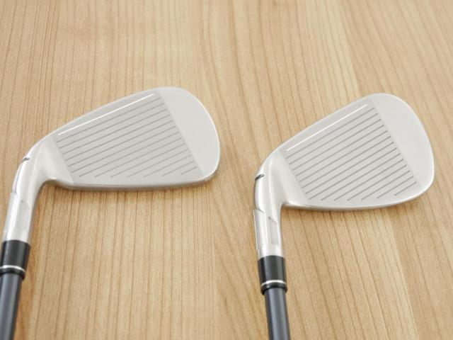 Iron set : Taylormade : ชุดเหล็ก Taylormade Stealth (ออกปี 2022 Japan Spec.) มีเหล็ก 6-Pw,Aw,Sw (7 ชิ้น) ก้านกราไฟต์ Mitsubishi Tensei TM60 Flex R