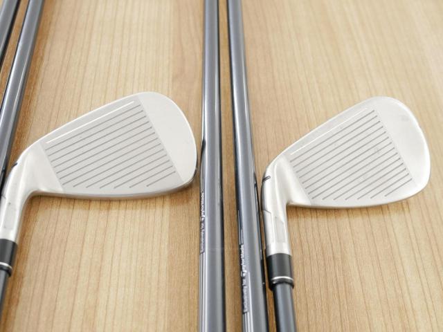 Iron set : Taylormade : ชุดเหล็ก Taylormade Stealth (ออกปี 2022 Japan Spec.) มีเหล็ก 6-Pw,Aw,Sw (7 ชิ้น) ก้านกราไฟต์ Mitsubishi Tensei TM60 Flex R