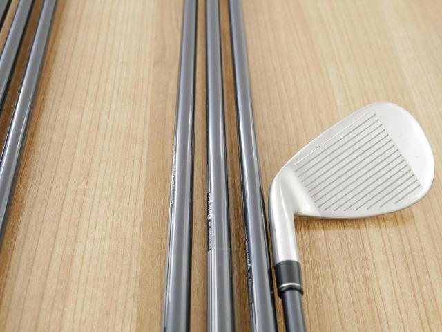 Iron set : Taylormade : ชุดเหล็ก Taylormade Stealth (ออกปี 2022 Japan Spec.) มีเหล็ก 6-Pw,Aw,Sw (7 ชิ้น) ก้านกราไฟต์ Mitsubishi Tensei TM60 Flex R