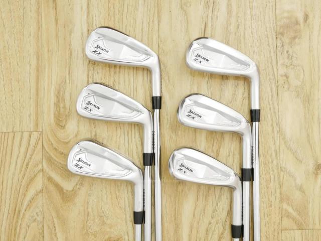 Iron set : Other Brand : ชุดเหล็ก Srixon ZX4 MK II (รุ่นปี 2023 ตีง่าย ไกล) มีเหล็ก 5-Pw (6 ชิ้น) ก้านเหล็ก NS Pro Zelos 8 Flex S