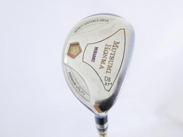 Fairway Wood : Other Brand : ไม้กระเทย Mutsumi Honma MH488U Loft 27 Flex R