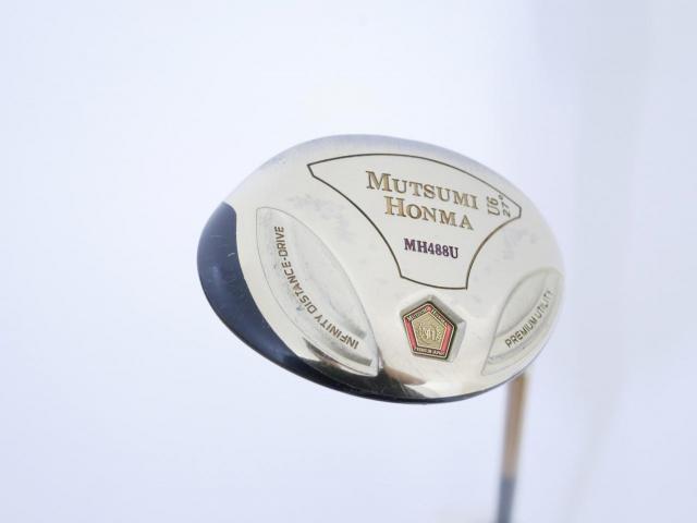 Fairway Wood : Other Brand : ไม้กระเทย Mutsumi Honma MH488U Loft 27 Flex R
