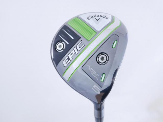 Fairway Wood : callaway : หัวไม้ 5 Callaway EPIC MAX (รุ่นปี 2021) Loft 18 ก้าน Mitsubishi Diamana 40 Flex SR