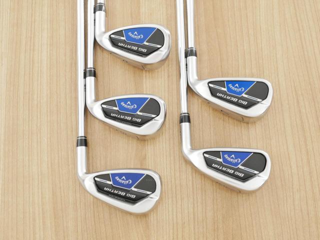 Iron set : Callaway : ชุดเหล็ก Callaway Big Bertha B21 (ออกปี 2021 ตีง่ายที่สุดของ Callaway) มีเหล็ก 6-Pw (5 ชิ้น) ก้านเหล็ก NS Pro 950 NEO Flex S