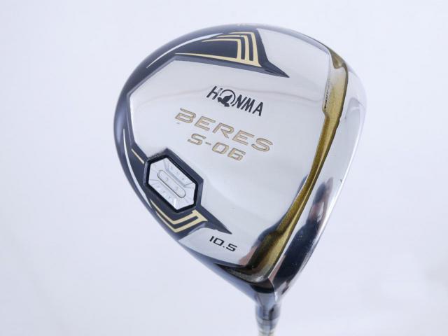 Driver : Honma : ไดรเวอร์ Honma Beres S-06 (รุ่นปี 2019) Loft 10.5 ก้าน ARMRQ X (47) Flex R (2 ดาว)