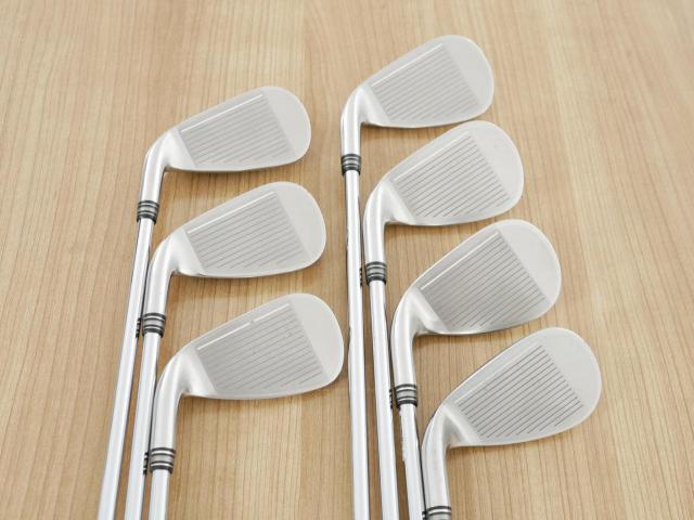 Iron set : XXIO : ชุดเหล็ก XXIO Cross (ออกปี 2019 ตีไกลที่สุดของที่สุดจาก XXIO หน้าเด้งสุดๆ) มีเหล็ก 7-Pw,Aw,Dw,Sw (7 ชิ้น ตีไกลกว่าปกติ 2 เบอร์) ก้านเหล็ก NS Pro 870 DST Flex S