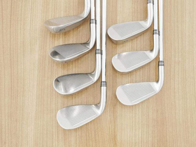 Iron set : XXIO : ชุดเหล็ก XXIO Cross (ออกปี 2019 ตีไกลที่สุดของที่สุดจาก XXIO หน้าเด้งสุดๆ) มีเหล็ก 7-Pw,Aw,Dw,Sw (7 ชิ้น ตีไกลกว่าปกติ 2 เบอร์) ก้านเหล็ก NS Pro 870 DST Flex S