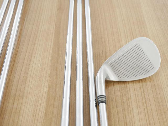 Iron set : XXIO : ชุดเหล็ก XXIO Cross (ออกปี 2019 ตีไกลที่สุดของที่สุดจาก XXIO หน้าเด้งสุดๆ) มีเหล็ก 7-Pw,Aw,Dw,Sw (7 ชิ้น ตีไกลกว่าปกติ 2 เบอร์) ก้านเหล็ก NS Pro 870 DST Flex S