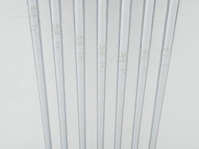 Iron set : XXIO : ชุดเหล็ก XXIO Cross (ออกปี 2019 ตีไกลที่สุดของที่สุดจาก XXIO หน้าเด้งสุดๆ) มีเหล็ก 7-Pw,Aw,Dw,Sw (7 ชิ้น ตีไกลกว่าปกติ 2 เบอร์) ก้านเหล็ก NS Pro 870 DST Flex S