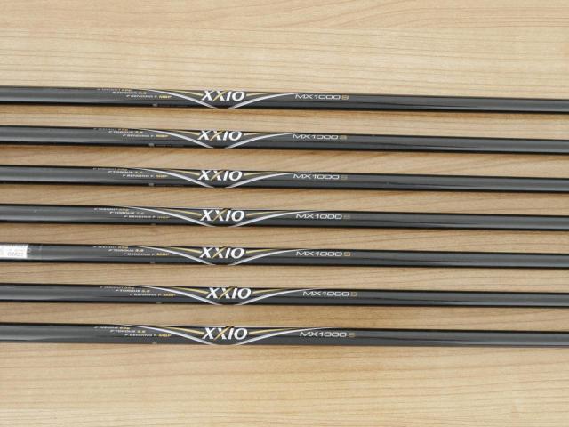Iron set : XXIO : ชุดเหล็ก XXIO Forged มีเหล็ก 4-Pw (7 ชิ้น) ก้านกราไฟต์ MX-1000 Flex S