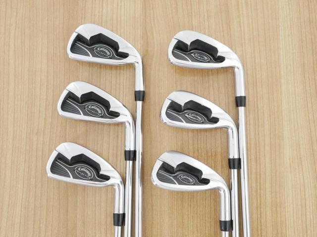 Iron set : Callaway : **มีตำหนิ** ชุดเหล็ก Callaway Collection (ตีง่าย ไกล Japan Spec) มีเหล็ก 5-Pw (6 ชิ้น) ก้านเหล็ก GS90 CPT S200