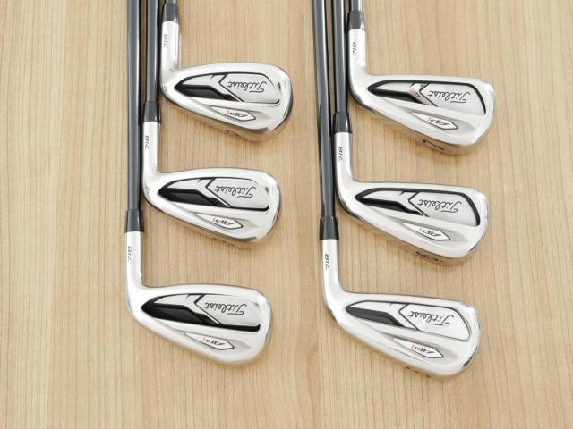 Iron set : Titleist : ชุดเหล็ก Titleist AP1 718 (ออกปี 2018) มีเหล็ก 5-Pw (6 ชิ้น) ก้านกราไฟต์ Fujikura MCI 60 Flex S