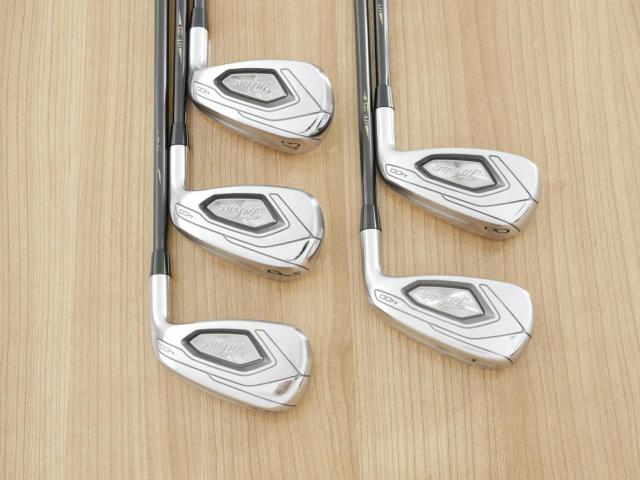 Iron set : Titleist : ชุดเหล็ก Titleist T400 (ตีง่ายที่สุด ไกลที่สุด ออกปี 2020) มีเหล็ก 7-Pw,43 (5 ชิ้น) ก้านกราไฟต์ Tour AD AD-65 II Flex S