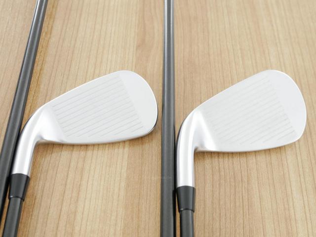 Iron set : Titleist : ชุดเหล็ก Titleist T400 (ตีง่ายที่สุด ไกลที่สุด ออกปี 2020) มีเหล็ก 7-Pw,43 (5 ชิ้น) ก้านกราไฟต์ Tour AD AD-65 II Flex S