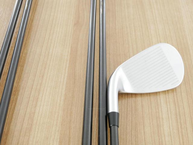 Iron set : Titleist : ชุดเหล็ก Titleist T400 (ตีง่ายที่สุด ไกลที่สุด ออกปี 2020) มีเหล็ก 7-Pw,43 (5 ชิ้น) ก้านกราไฟต์ Tour AD AD-65 II Flex S