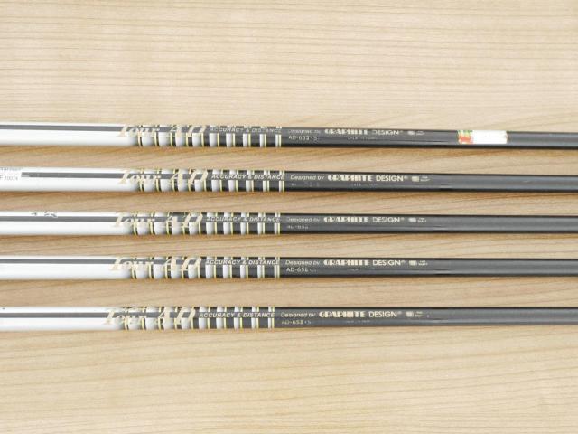 Iron set : Titleist : ชุดเหล็ก Titleist T400 (ตีง่ายที่สุด ไกลที่สุด ออกปี 2020) มีเหล็ก 7-Pw,43 (5 ชิ้น) ก้านกราไฟต์ Tour AD AD-65 II Flex S