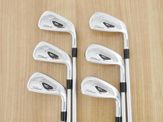 Iron set : Titleist : ชุดเหล็ก Titleist VG3 Forged (Japan Spec. นุ่มแน่น) มีเหล็ก 5-Pw (6 ชิ้น) ก้านกราไฟต์ Mitsubishi Rayon VGI Flex S