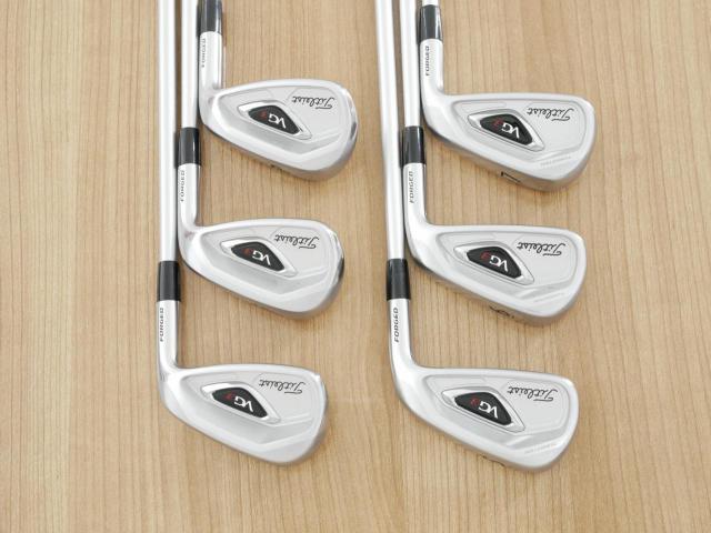 Iron set : Titleist : ชุดเหล็ก Titleist VG3 Forged (Japan Spec. นุ่มแน่น) มีเหล็ก 5-Pw (6 ชิ้น) ก้านกราไฟต์ Mitsubishi Rayon VGI Flex S