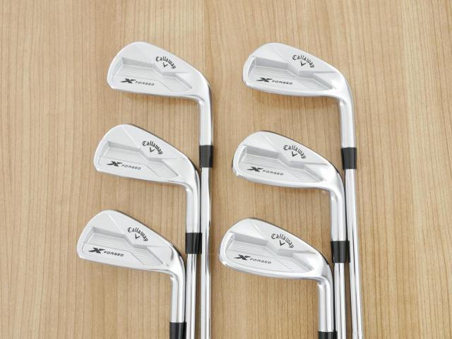 Iron set : Callaway : ชุดเหล็ก Callaway X Forged (ปี 2019) มีเหล็ก 5-Pw (6 ชิ้น) ก้านเหล็ก Dynamic Gold 115 MID S200