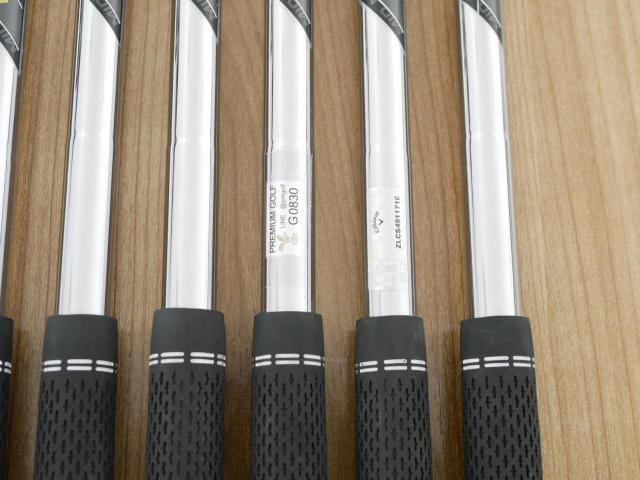 Iron set : Callaway : ชุดเหล็ก Callaway X Forged (ปี 2019) มีเหล็ก 5-Pw (6 ชิ้น) ก้านเหล็ก Dynamic Gold 115 MID S200