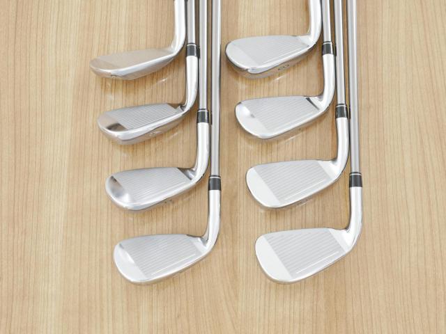 Iron set : Taylormade : ชุดเหล็ก Taylormade Gloire (รุ่นท๊อปสุด Japan Spec. ใบใหญ่ ตีง่าย ไกล) มีเหล็ก 5-Pw,Aw,Sw (8 ชิ้น) ก้านกราไฟต์ Flex R