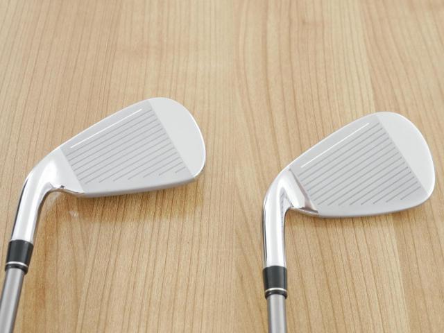 Iron set : Taylormade : ชุดเหล็ก Taylormade Gloire (รุ่นท๊อปสุด Japan Spec. ใบใหญ่ ตีง่าย ไกล) มีเหล็ก 5-Pw,Aw,Sw (8 ชิ้น) ก้านกราไฟต์ Flex R