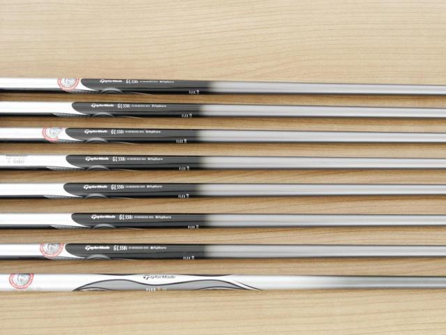 Iron set : Taylormade : ชุดเหล็ก Taylormade Gloire (รุ่นท๊อปสุด Japan Spec. ใบใหญ่ ตีง่าย ไกล) มีเหล็ก 5-Pw,Aw,Sw (8 ชิ้น) ก้านกราไฟต์ Flex R