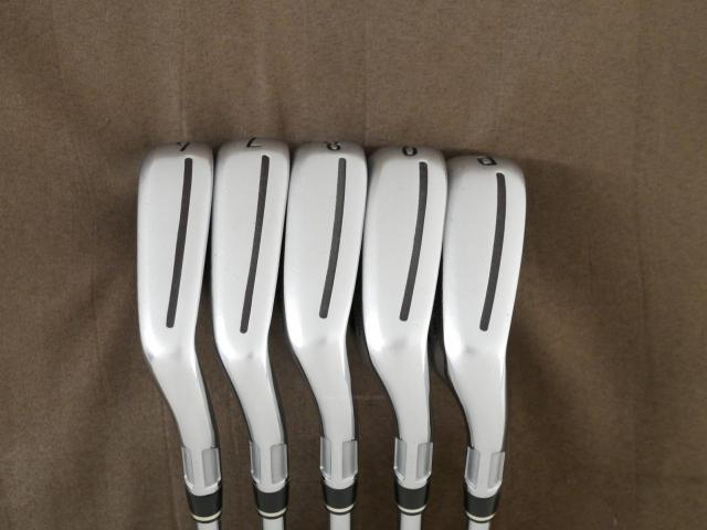 Iron set : Taylormade : ชุดเหล็ก Taylormade M GLOIRE (ปี 2020 รุ่นท๊อปสุด ไกลสุด Japan Spec) มีเหล็ก 6-Pw (5 ชิ้น) ก้านเหล็ก NS Pro 820 Flex S