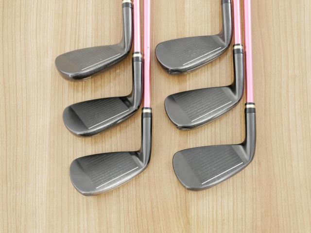 Iron set : Honma : **ก้าน 3 ดาว** ชุดเหล็ก Honma Beres Black Forged (ออกปี 2022 สวยมากๆ) มีเหล็ก 6-11 (6 ชิ้น เทียบเท่า 5-Pw) ก้าน Honma ARMRQ MX Flex R2 (3 ดาว)