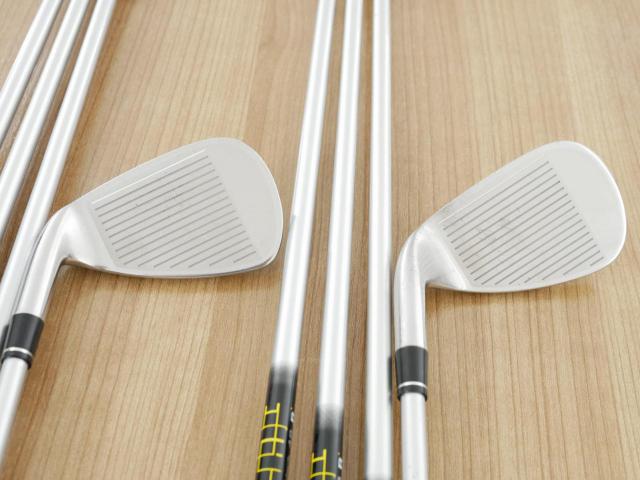 Iron set : Honma : ชุดเหล็ก Honma Bezeal 525 (ออกปี 2016 รุ่นนี้ใบใหญ่ที่สุดของ Honma) มีเหล็ก 6-11,Aw,Sw (8 ชิ้น เทียบเท่า 5-Pw,Aw,Sw) ก้านกราไฟต์ Honma Vizard 48 Flex R