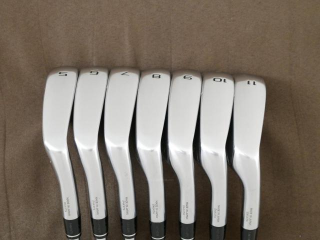 Iron set : Honma : ชุดเหล็ก Honma Tour World TR21X (ออกปี 2021 ตีง่าย ไกล) มีเหล็ก 5-11 (7 ชิ้น) ก้านเหล็ก NS Pro 950 NEO Flex S