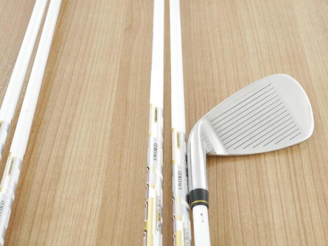 Iron set : Katana : ชุดเหล็ก Katana Sword IZU Max G (ตีง่าย หน้าเด้ง) มีเหล็ก 6-Pw (5 ชิ้น) ก้านกราไฟต์ Fujikura Speeder 589 Flex SR