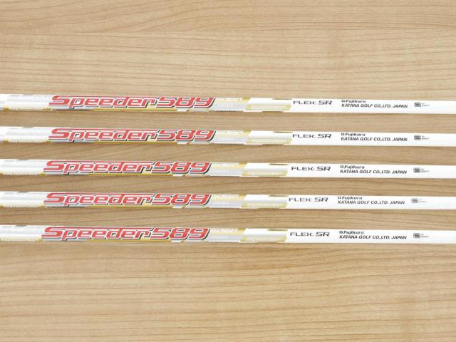 Iron set : Katana : ชุดเหล็ก Katana Sword IZU Max G (ตีง่าย หน้าเด้ง) มีเหล็ก 6-Pw (5 ชิ้น) ก้านกราไฟต์ Fujikura Speeder 589 Flex SR