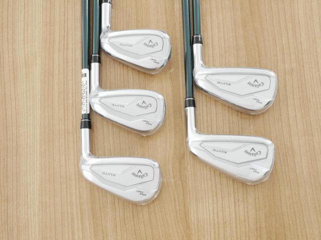 Iron set : Callaway : **ของใหม่ ยังไม่แกะพลาสติก** ชุดเหล็ก Callaway ELYTE Max Fast (รุ่นล่าสุด ออกปี 2025 ตีง่ายมาก ไกล Japan Spec.) มีเหล็ก 6-Pw (5 ชิ้น) ก้านกราไฟต์ UST Mamiya LINQ 40 Flex R