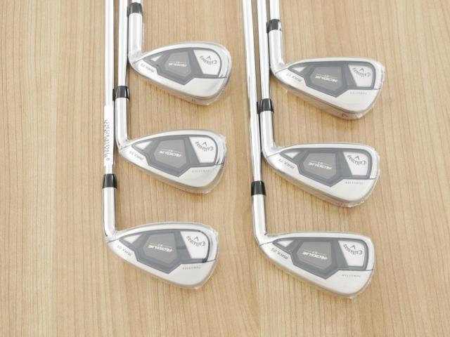 Iron set : Callaway : **ของใหม่ ยังไม่แกะพลาสติก** ชุดเหล็ก Callaway Rogue ST Max OS (ออกปี 2022 ตีง่ายสุดๆ ไกลสุดๆ) มีเหล็ก 5-Pw (6 ชิ้น) ก้านเหล็ก Dynamic Gold 95 R300