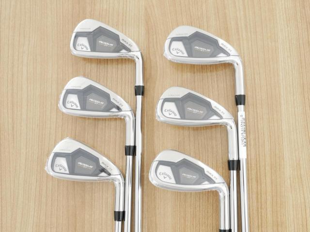 Iron set : Callaway : **ของใหม่ ยังไม่แกะพลาสติก** ชุดเหล็ก Callaway Rogue ST Max OS (ออกปี 2022 ตีง่ายสุดๆ ไกลสุดๆ) มีเหล็ก 5-Pw (6 ชิ้น) ก้านเหล็ก Dynamic Gold 95 R300