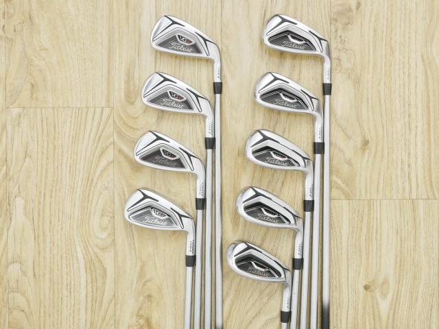 Iron set : Titleist : ชุดเหล็ก Titleist VG3 Type D Forged (รุ่นปี 2019 Japan Spec. ตีง่ายและไกลที่สุดของ Titleist) มีเหล็ก 5-Pw,Aw,As,Sw (เต็มเซ็ต 9 ชิ้น) ก้านกราไฟต์ Mitsubishi VGI Flex R