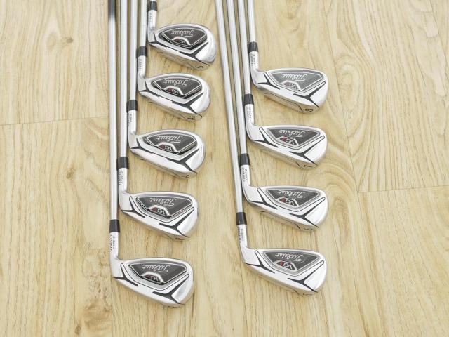 Iron set : Titleist : ชุดเหล็ก Titleist VG3 Type D Forged (รุ่นปี 2019 Japan Spec. ตีง่ายและไกลที่สุดของ Titleist) มีเหล็ก 5-Pw,Aw,As,Sw (เต็มเซ็ต 9 ชิ้น) ก้านกราไฟต์ Mitsubishi VGI Flex R