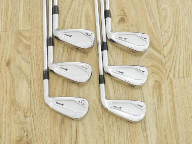 Iron set : Other Brand : ชุดเหล็ก Srixon ZX4 Face Forged (รุ่นปี 2021 ตีง่าย ไกล) มีเหล็ก 5-Pw (6 ชิ้น) ก้านเหล็ก NS Pro Zelos 8 Flex R