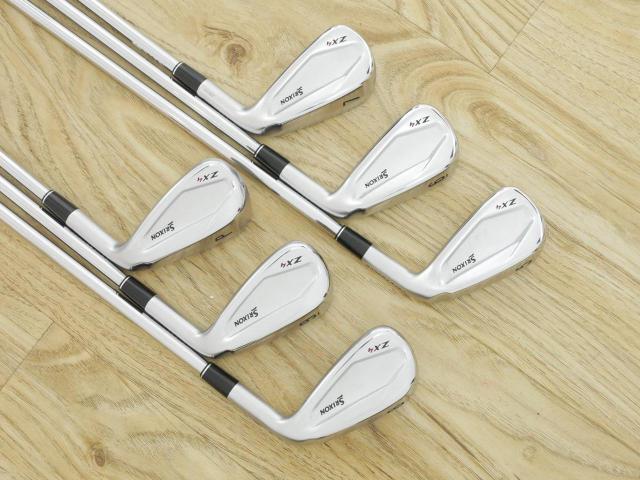 Iron set : Other Brand : ชุดเหล็ก Srixon ZX4 Face Forged (รุ่นปี 2021 ตีง่าย ไกล) มีเหล็ก 5-Pw (6 ชิ้น) ก้านเหล็ก NS Pro Zelos 8 Flex R