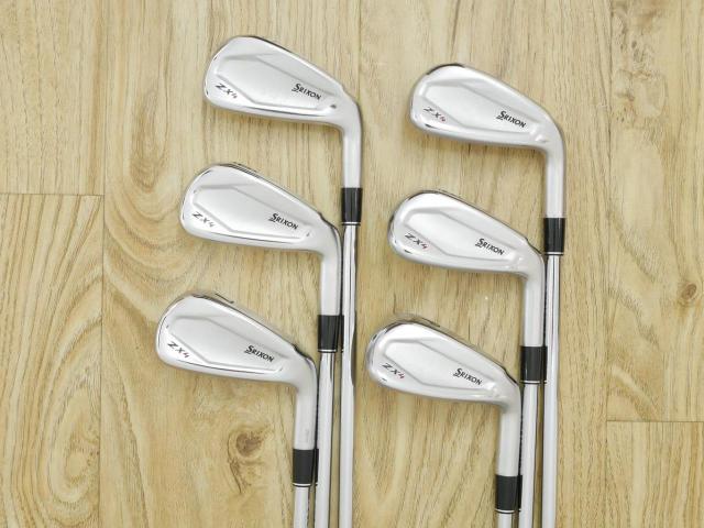 Iron set : Other Brand : ชุดเหล็ก Srixon ZX4 Face Forged (รุ่นปี 2021 ตีง่าย ไกล) มีเหล็ก 5-Pw (6 ชิ้น) ก้านเหล็ก NS Pro Zelos 8 Flex R