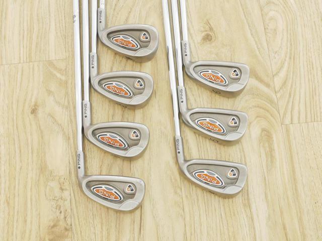 Iron set : Ping : ชุดเหล็ก Ping i10 มีเหล็ก 4-Pw (7 ชิ้น) ก้านเหล็ก AWT Flex S