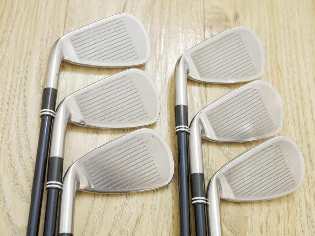 Iron set : Mizuno : ชุดเหล็ก Mizuno JPX E500 Ti-Face มีเหล็ก 5-Pw (6 ชิ้น) ก้านกราไฟต์ Flex SR
