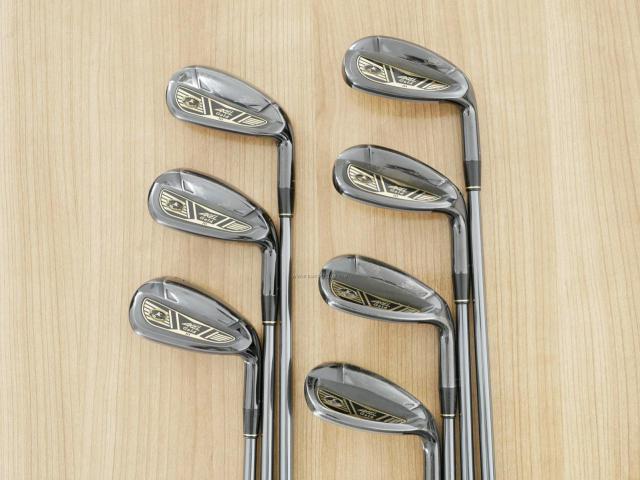 Iron set : Tsuruya : ชุดเหล็ก Tsuruya AXEL Gold Premium III (ออกปี 2019 ของใหม่ 6 หมื่นกว่าบาท หน้าเด้งสุดๆ ไกลสุดๆๆ) มีเหล็ก 7-Pw,Aw,As,Sw (7 ชิ้น) ก้านกราไฟต์ Flex R
