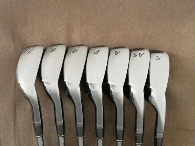 Iron set : Tsuruya : ชุดเหล็ก Tsuruya AXEL Gold Premium III (ออกปี 2019 ของใหม่ 6 หมื่นกว่าบาท หน้าเด้งสุดๆ ไกลสุดๆๆ) มีเหล็ก 7-Pw,Aw,As,Sw (7 ชิ้น) ก้านกราไฟต์ Flex R