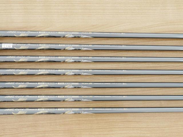 Iron set : Tsuruya : ชุดเหล็ก Tsuruya AXEL Gold Premium III (ออกปี 2019 ของใหม่ 6 หมื่นกว่าบาท หน้าเด้งสุดๆ ไกลสุดๆๆ) มีเหล็ก 7-Pw,Aw,As,Sw (7 ชิ้น) ก้านกราไฟต์ Flex R